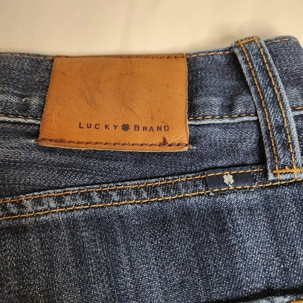 Lucky Brand Men's 221 Original Straight Blue Jeans Size 36x30